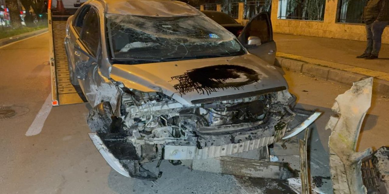 Samsun’da otomobil takla attı: 1 yaralı