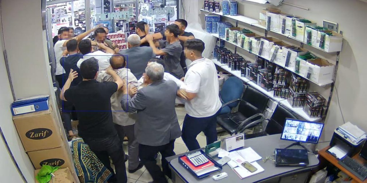 Şanlıurfa'da haraç iddiasıyla çıkan kavgada ortalık savaş alanına döndü