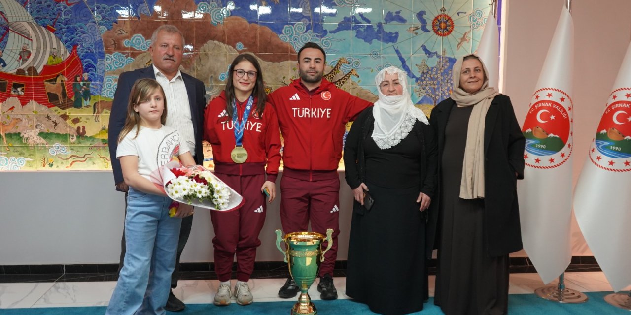 Şırnak’ın Demir yumruğu Avrupa zirvesinde