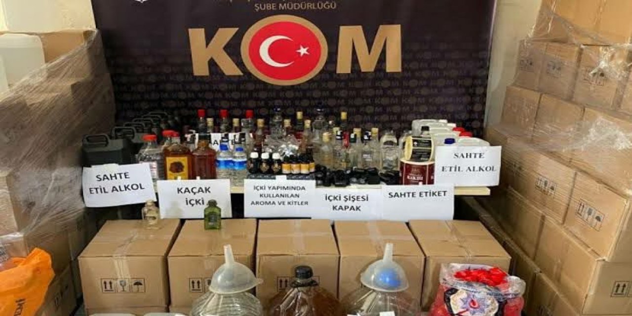 Şırnak Dahil 81 İlde Kaçak Alkol Baskınları: 169 Şüpheliye İşlem