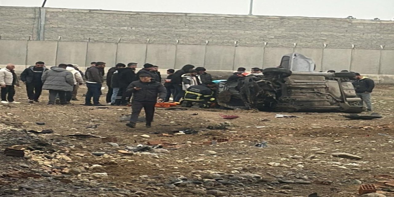 Batman'da otomobil takla attı: 2 yaralı