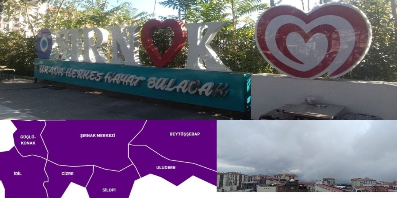 Şırnak ve Çevresine Kuvvetli Yağış Uyarısı! Meteoroloji Saat Verdi