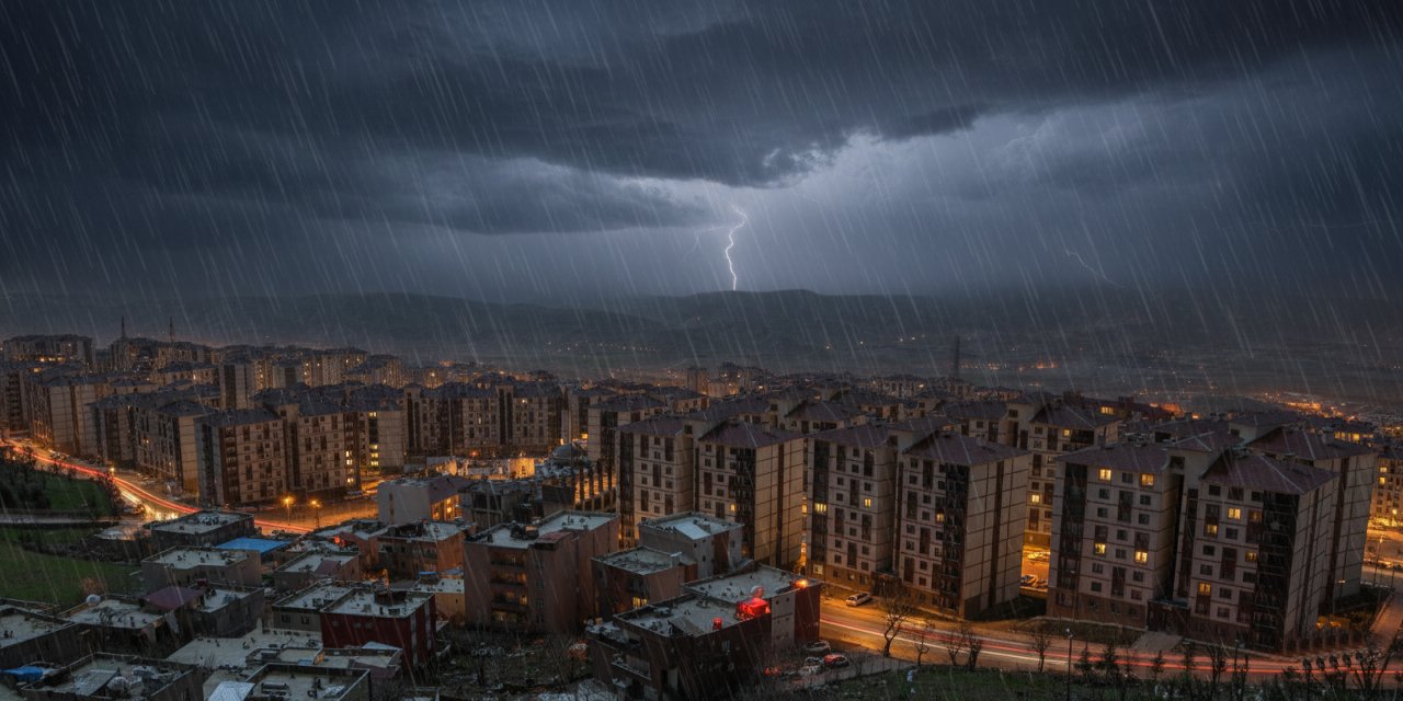 Şırnak’ta Kuvvetli Yağış ve Fırtına Uyarısı!
