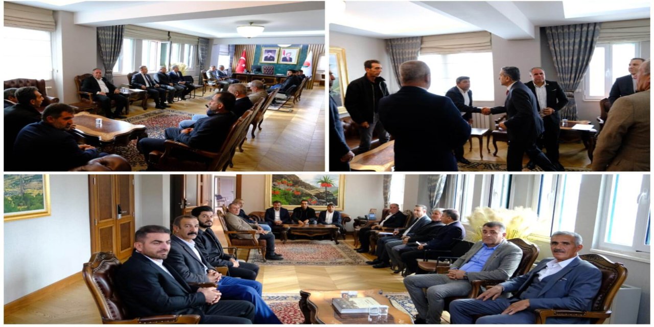 Şırnak'ta Hizmetlerin Etkin Yürütülmesi İçin Muhtarların Görüşleri Alındı