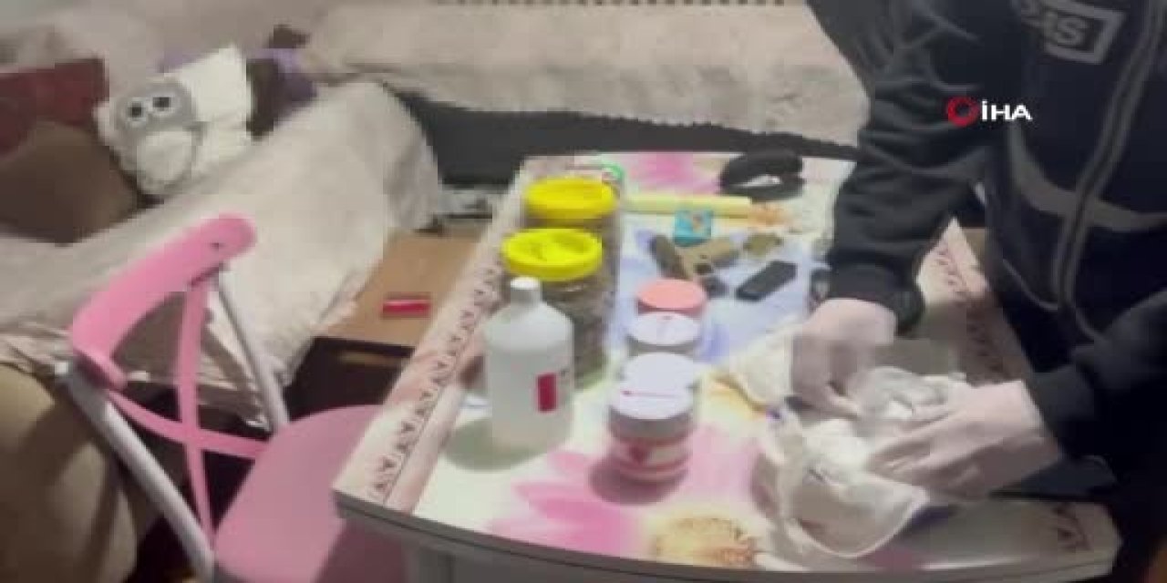 Kağıthane'de 3,5 kilo uyuşturucu ele geçirildi