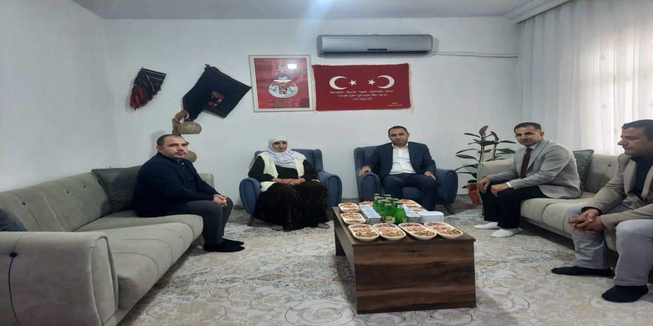 Kaymakam Partal’dan Şehit Ailesine Ziyaret