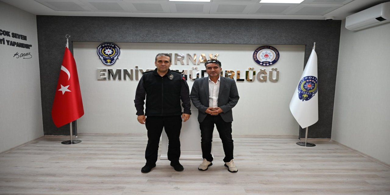 Başkan Mir’den Emniyet Müdürü Sazak’a Ziyaret