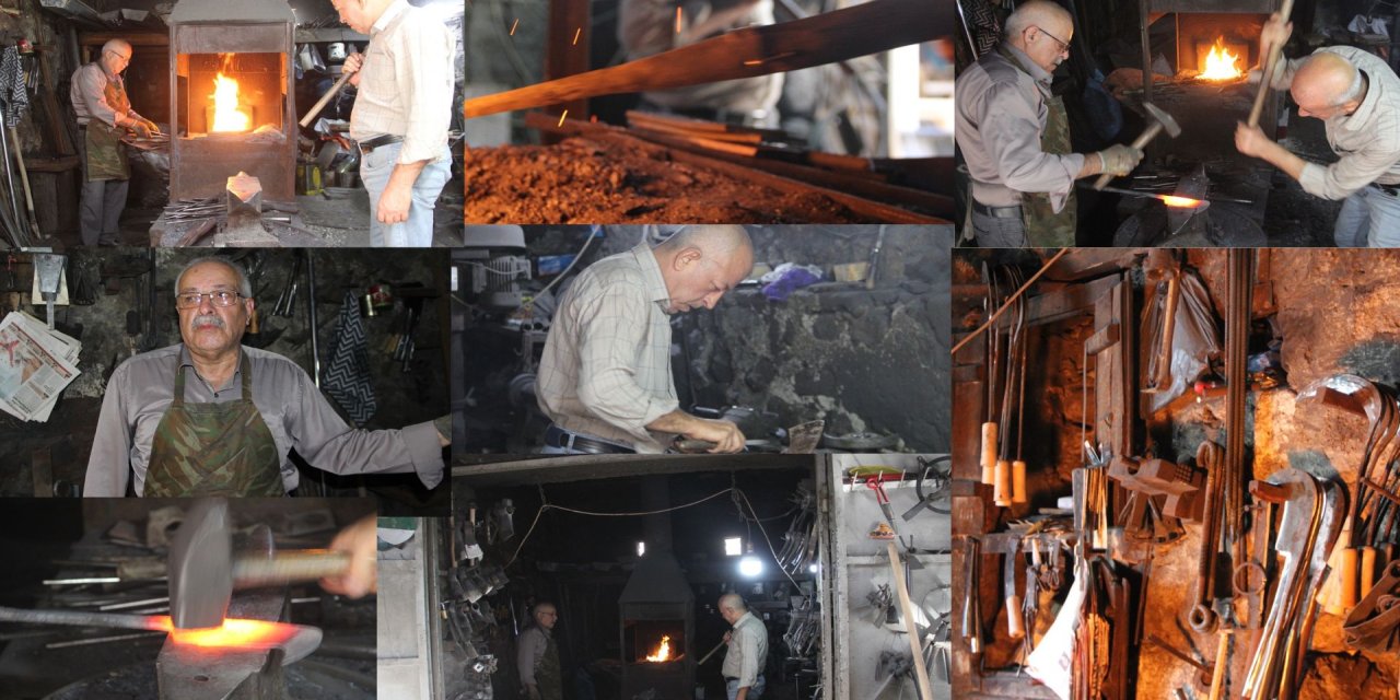 Cizre’de demirciliğin son temsilcisi “Reşit Amca”