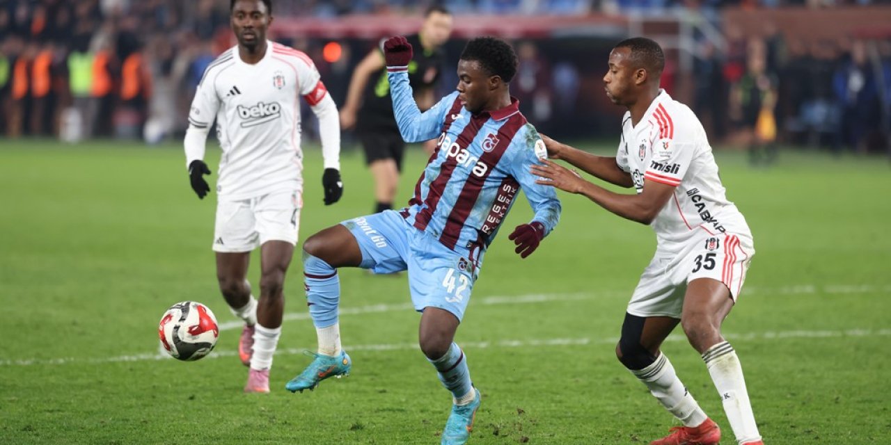 Beşiktaş, Trabzon Spora karşı galip olduğu maçta beraberliğe razı oldu