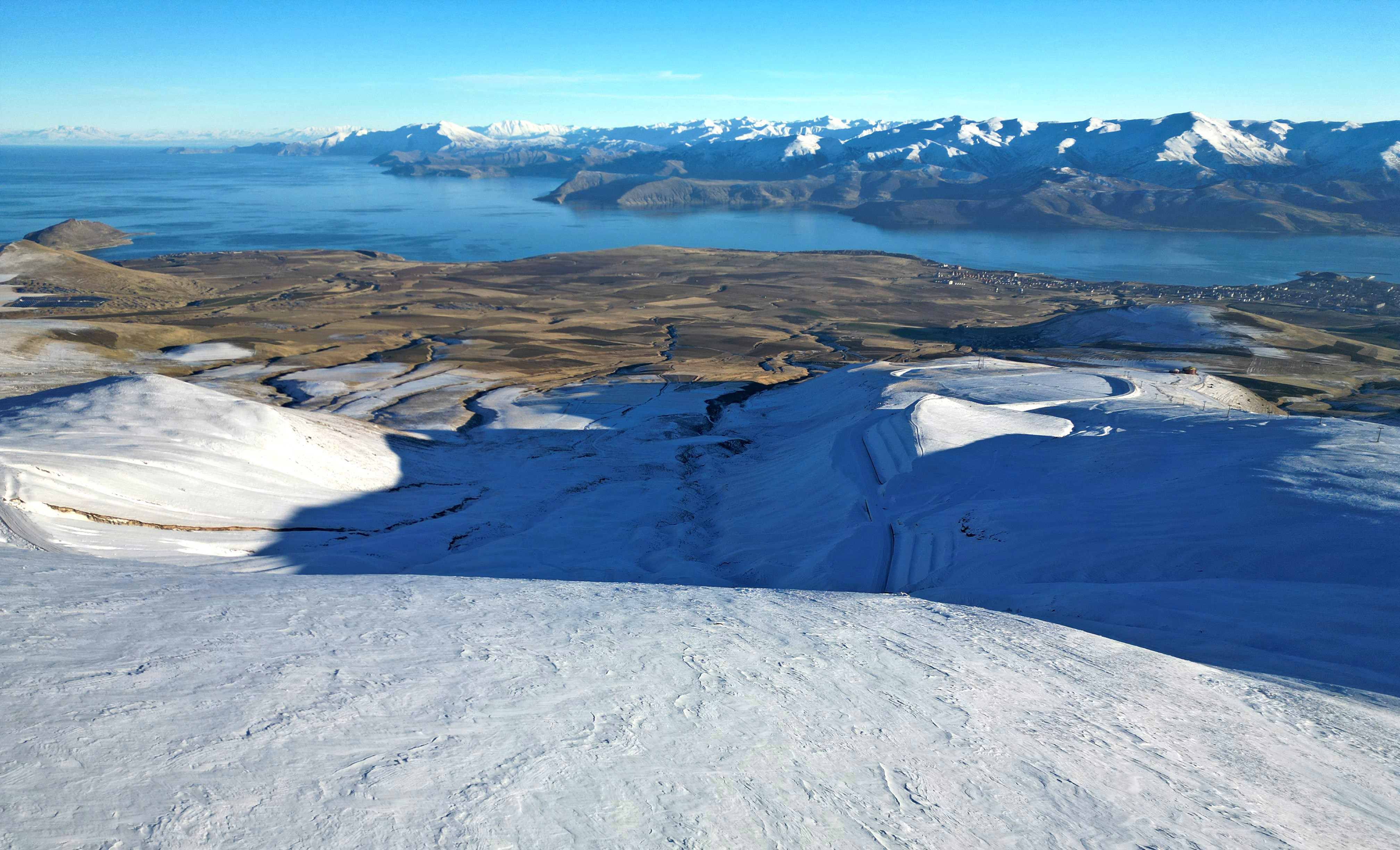Nemrut, Van Gölü ve Süphan'da kışın en güzel hali