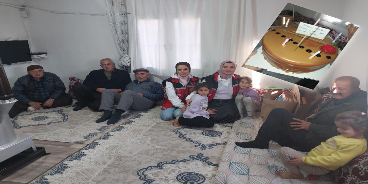 Şırnak’ta Minik Yüreklere Büyük Dokunuş: Moral Pastasıyla Yüzü Güldü