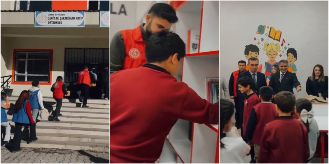Bursa’dan Beytüşşebap’a Gönül Köprüsü: Şehitlerin Adını Taşıyan Kütüphaneler Kitapla Doldu!