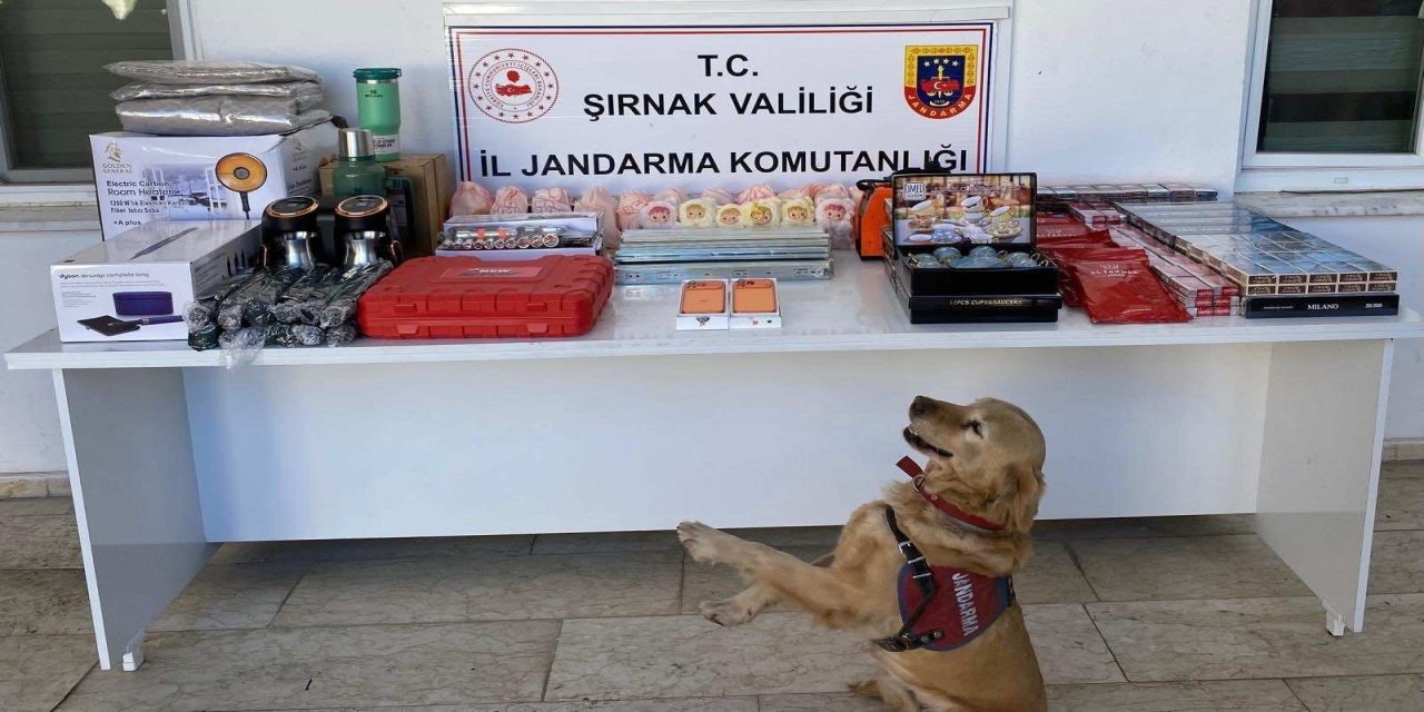 Şırnak'ta Jandarma Operasyonu: 10 Milyon Lira Değerinde Kaçak Mal Ele Geçirildi