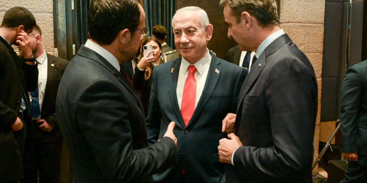 İsrail, Yunanistan ve GKRY arasında üçlü zirve