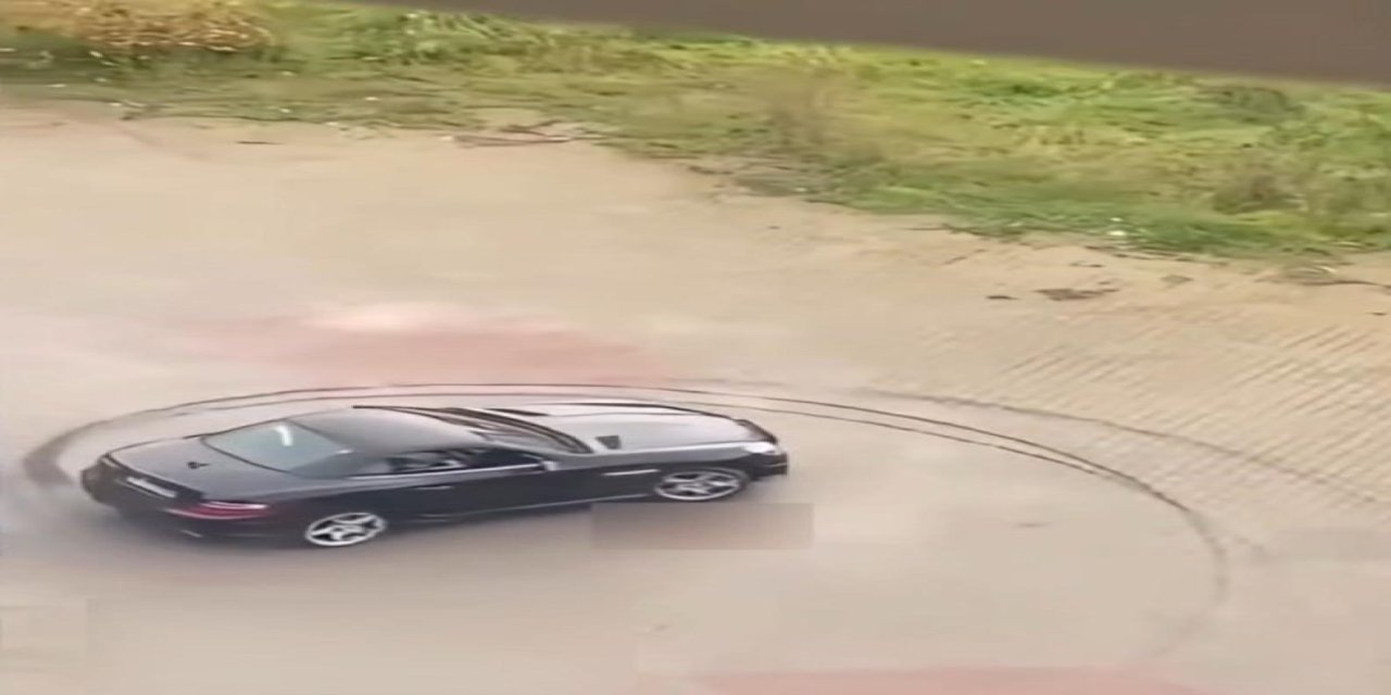 Maltepe'de hastane otoparkında "drift" atan şahsa 48 bin lira ceza