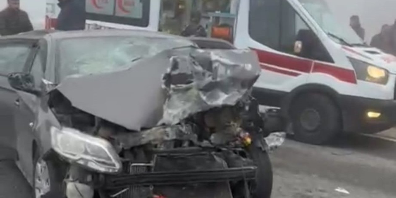 Batman’da sis faciaya neden oldu 2'si ağır 14 yaralı