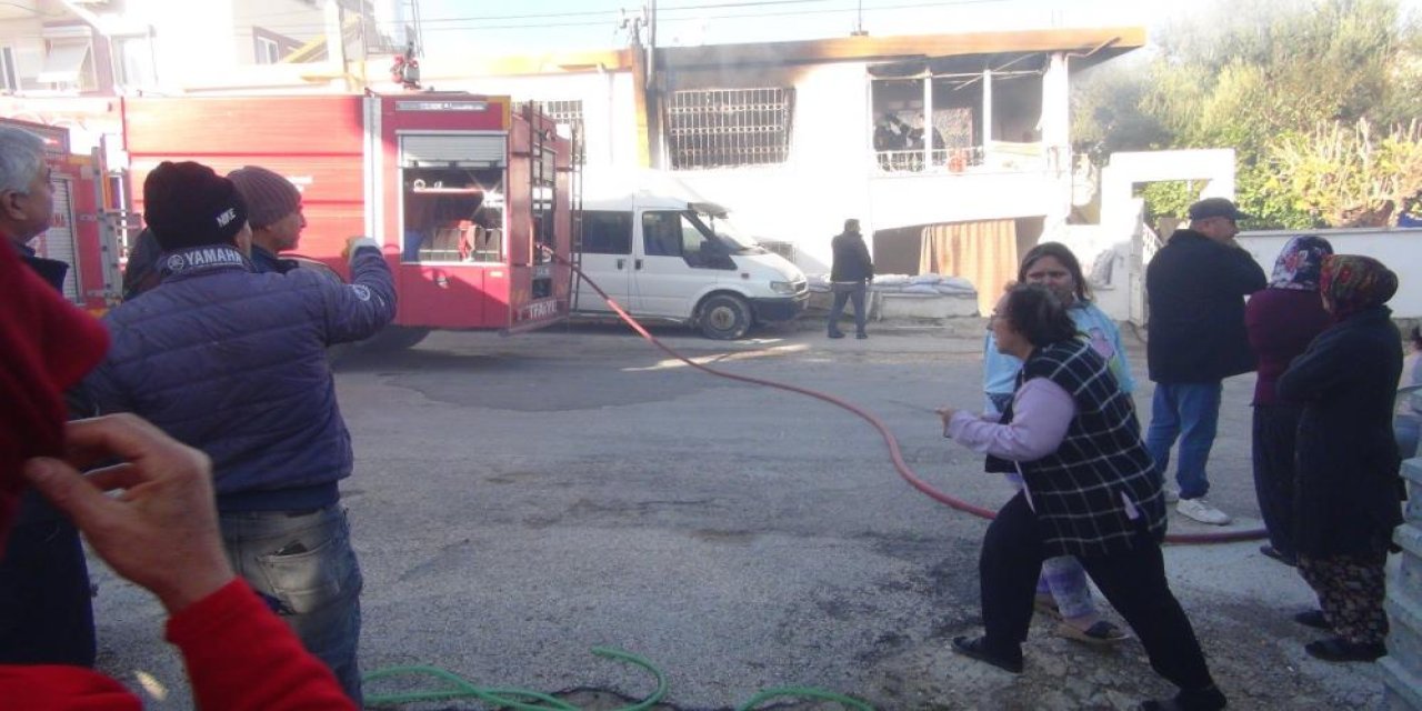 Mersin'de acı olay: Evde çıkan yangında 2 çocuk hayatını kaybetti