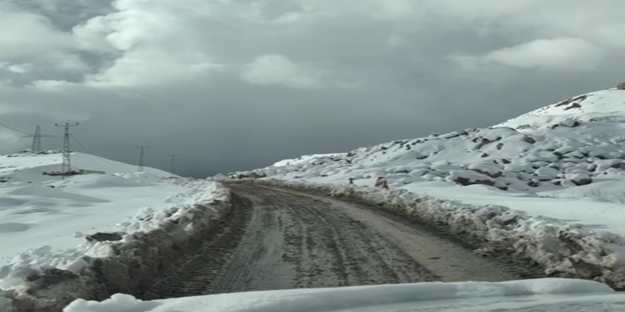 Şırnak’ta Beyaz Örtü Story’lere Yansıdı