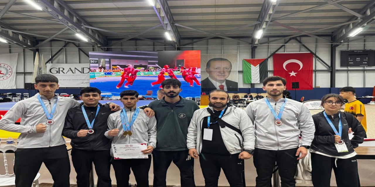 Yalova'da Şırnak Rüzgarı! Wushu Şampiyonası'nda Madalya Yağmuru