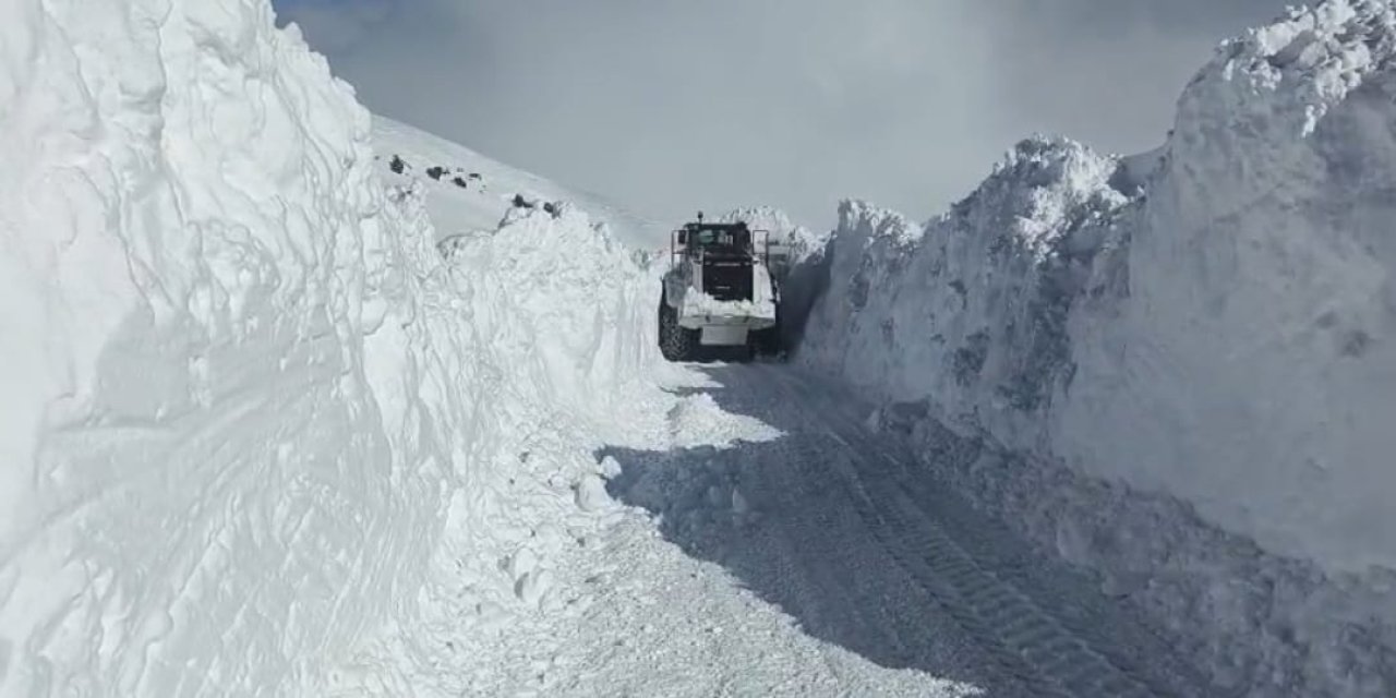 Şırnak’ta Karla Mücadeleye Bir Köyden Anlamlı Teşekkür