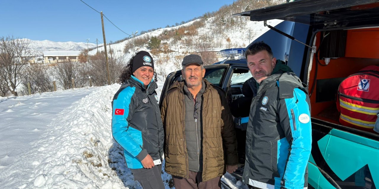 UMKE ekipleri diyaliz hastası için seferber oldu