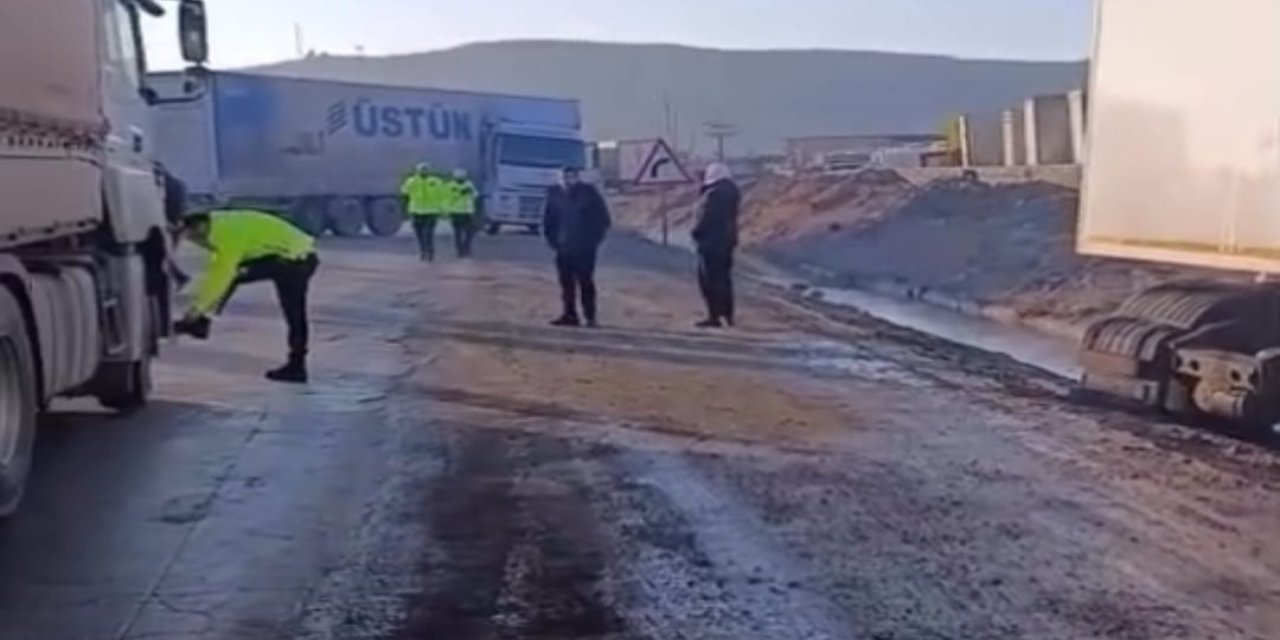 Şırnak–Cizre Yolunda Alarm! Gizli Buzlanma Kazaya Neden Oldu