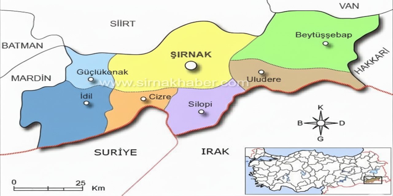 Şırnak’ın İki İlçesi Türkiye’nin En Dezavantajlı Listesinde!