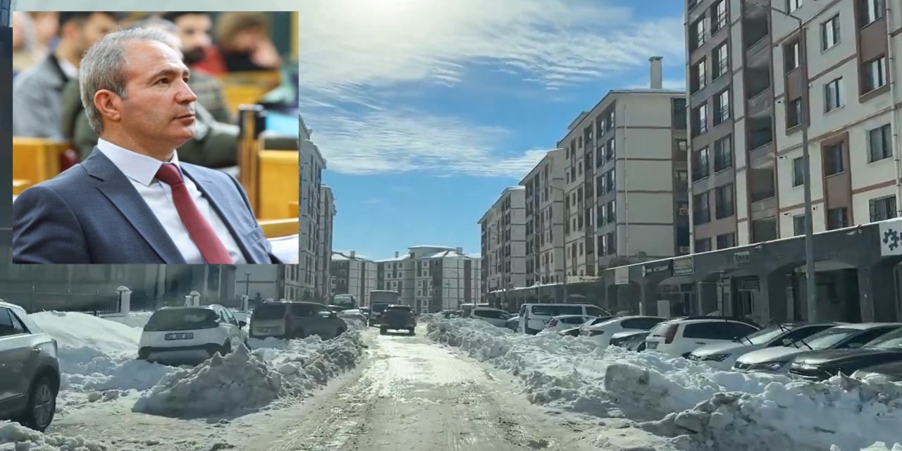 DEM Parti Şırnak Milletvekili’nden Belediyeye Video Paylaşımlı Kar Tepkisi