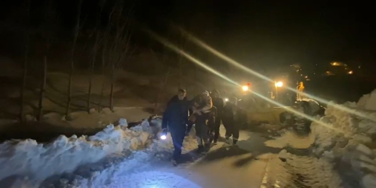 Ekipler KOAH ve kalp hastası kadın için seferber oldu