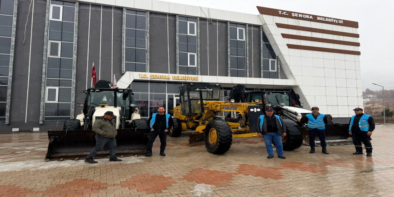 Şenoba Belediyesi Kış ve Afetlere Karşı Teyakkuzda