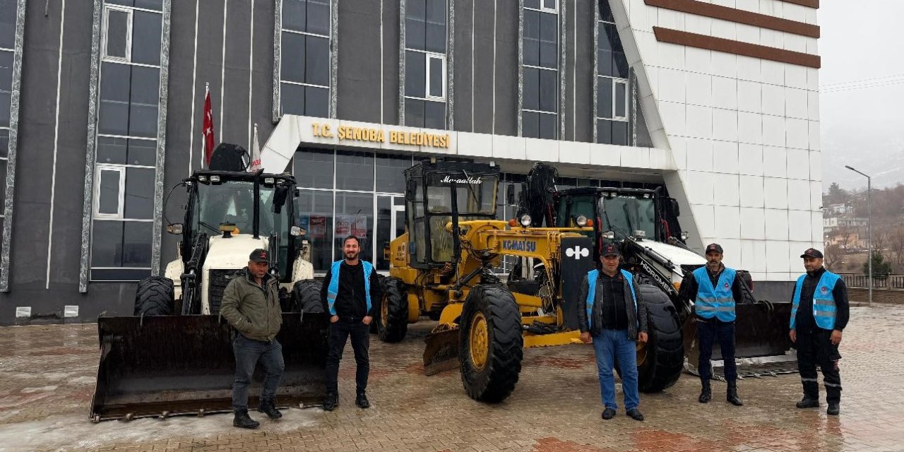 Şırnak'ta İpek yolunda belediye ekipleri görev başında