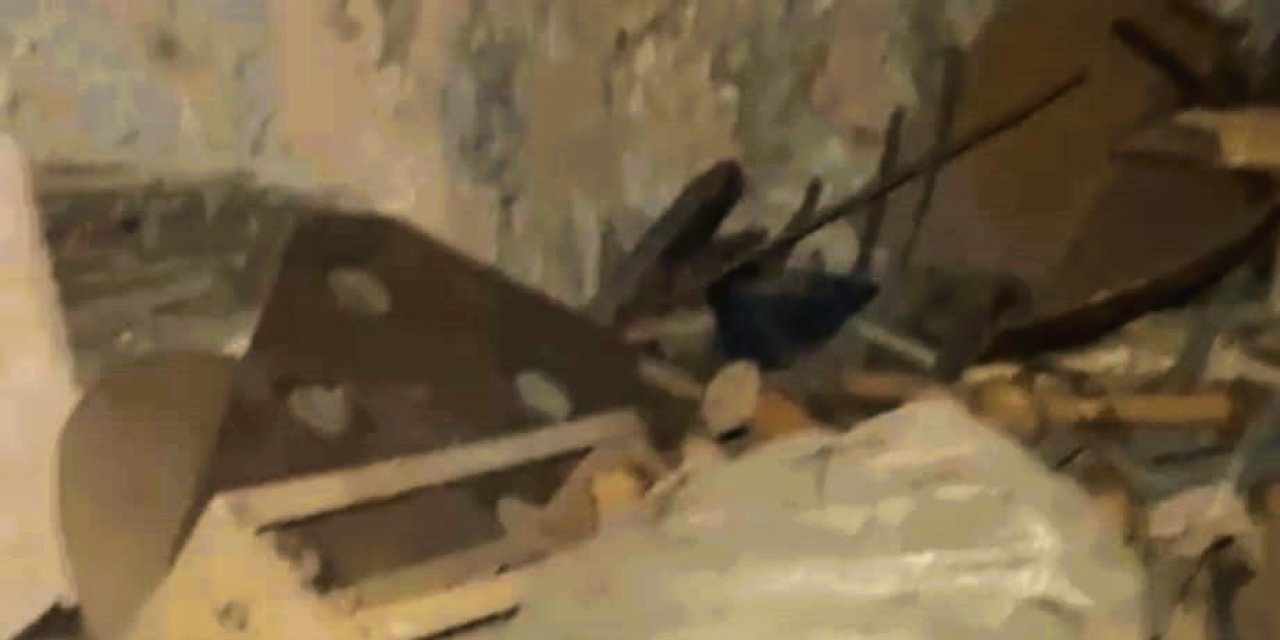 Defineciler 300 yıllık tarihi hamamı talan etti