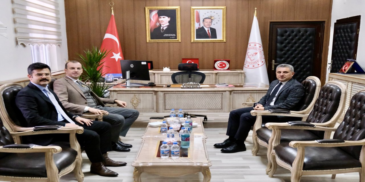 Şırnak Cumhuriyet Başsavcısı Şahin’den İl Milli Eğitim Müdürü Nas’a Ziyaret