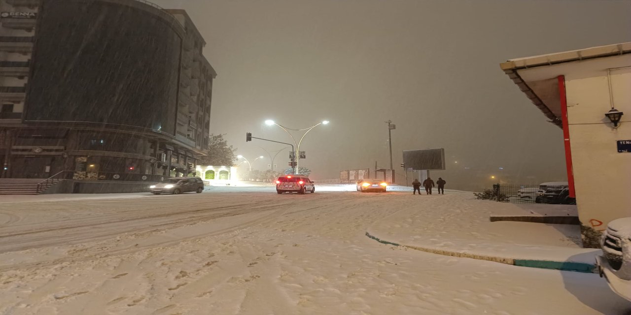 Şırnak’ta Sürücüler Zor Anlar Yaşadı