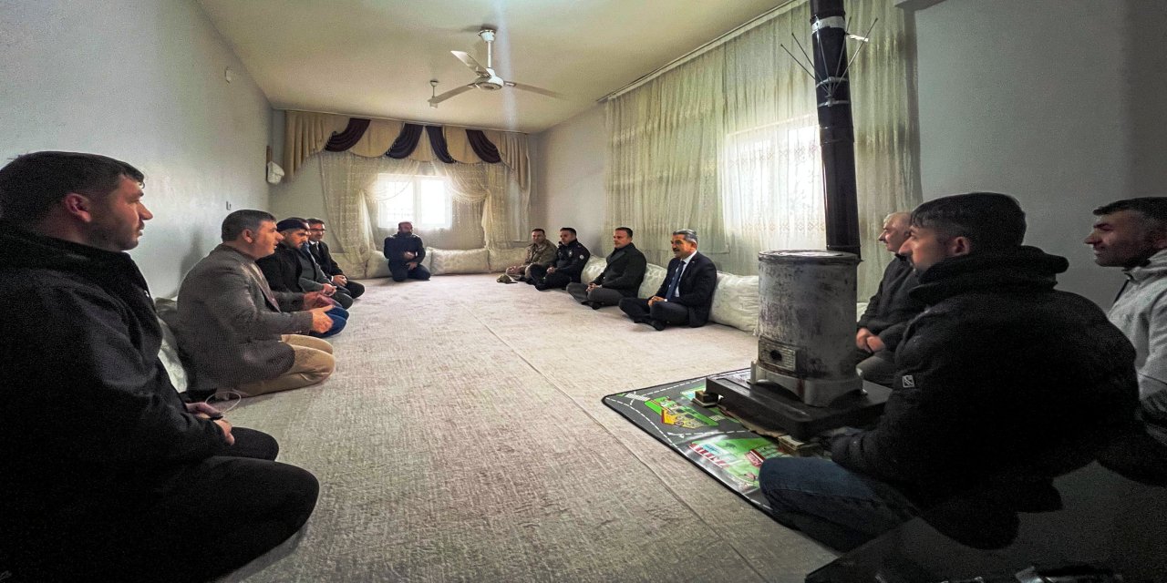 Vali Ekici Oymak Köyü’nde Vatandaşlarla Bir Araya Geldi