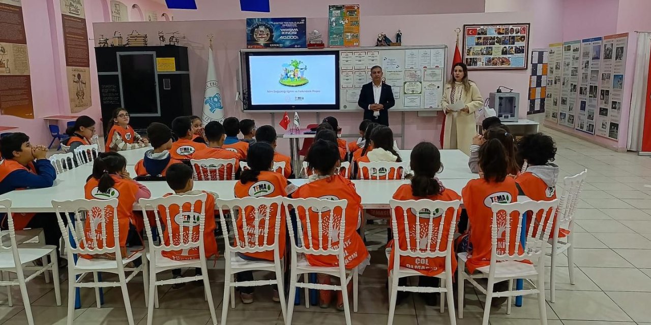 TEMA Vakfı’ndan Cizre’de İklim Değişikliği Eğitimi