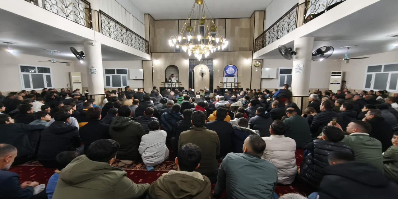 Silopi’de Miraç Kandili Programı! Mescid-i Aksa ve Gazze İçin Dua Seferberliği