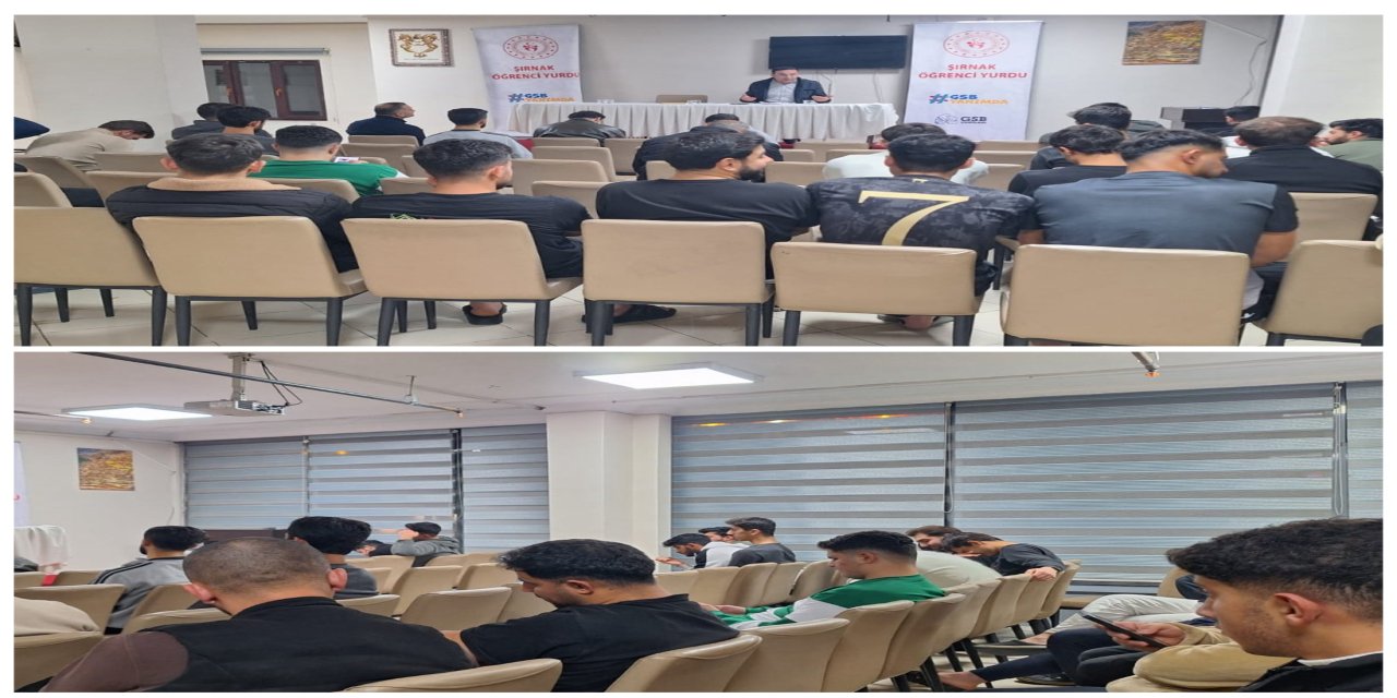 Şırnak Öğrenci Yurdu’nda Miraç Kandili Programı Düzenlendi