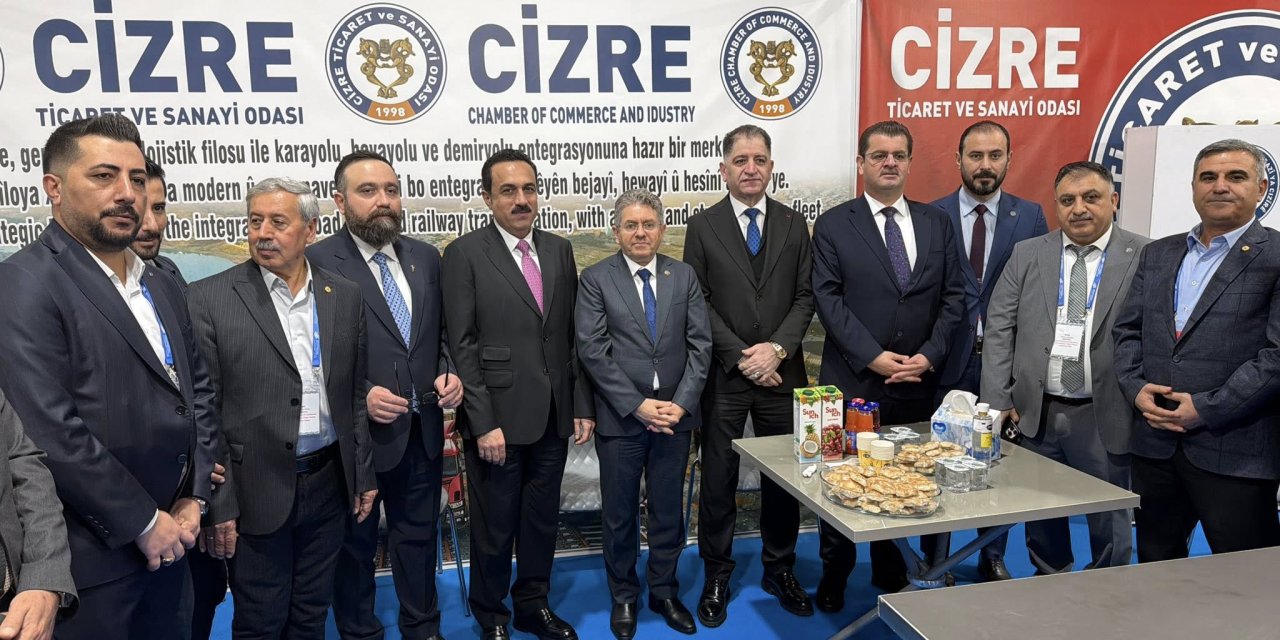 Erbil Lojistik Fuarı’nda Cizre Rüzgârı esti, Ticaret Köprüleri Güçlendi