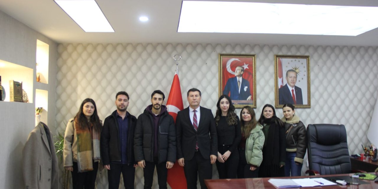 Cizre Milli Eğitim Müdürü, ilçeye atanan öğretmenlerle buluştu