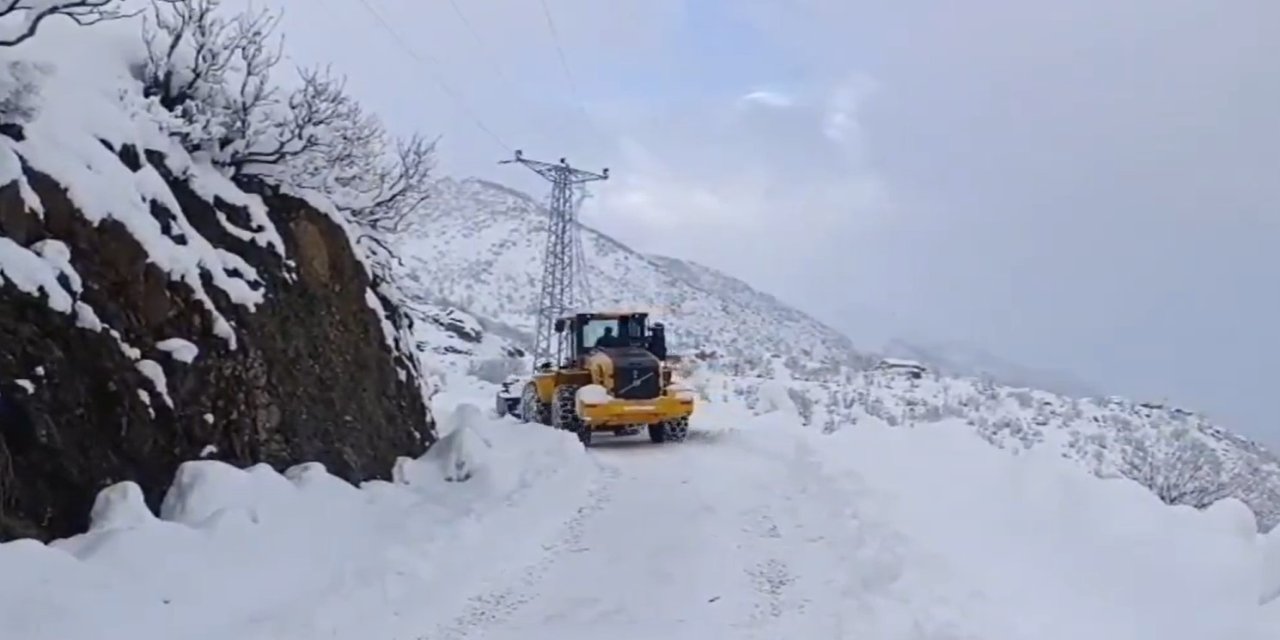 Beytüşşebap’ta Kapanan Mezra Yolları Ulaşıma Açıldı