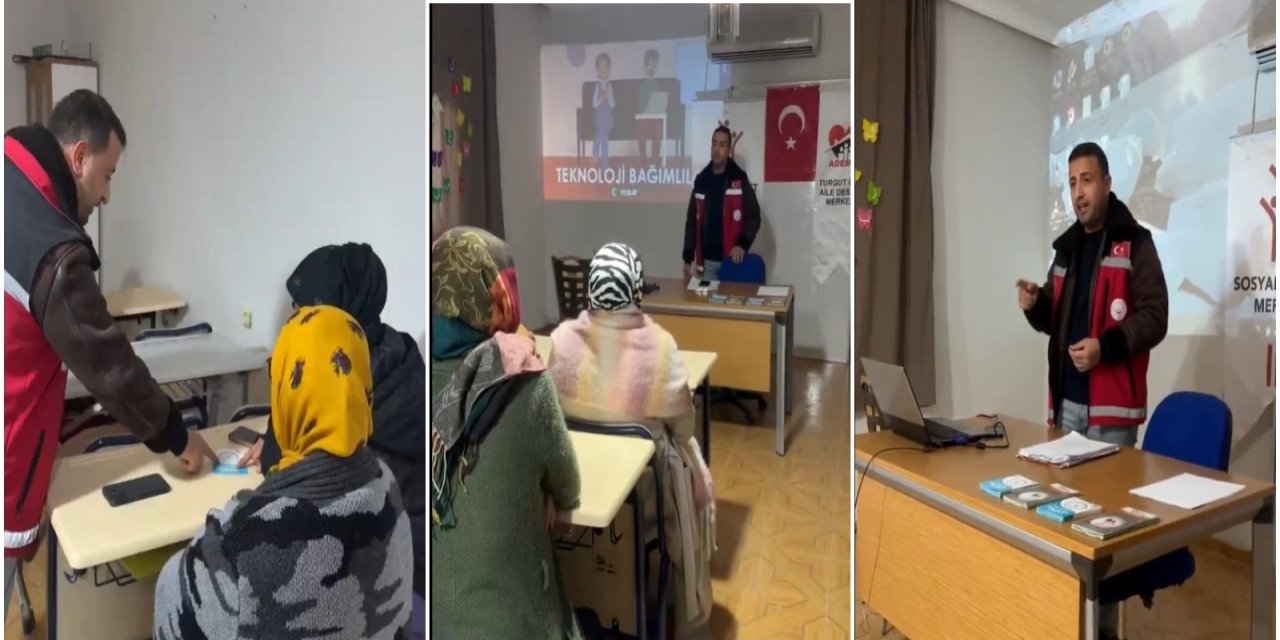 İdil’de ADEM Kursiyerlerine Teknoloji Bağımlılığı Eğitimi