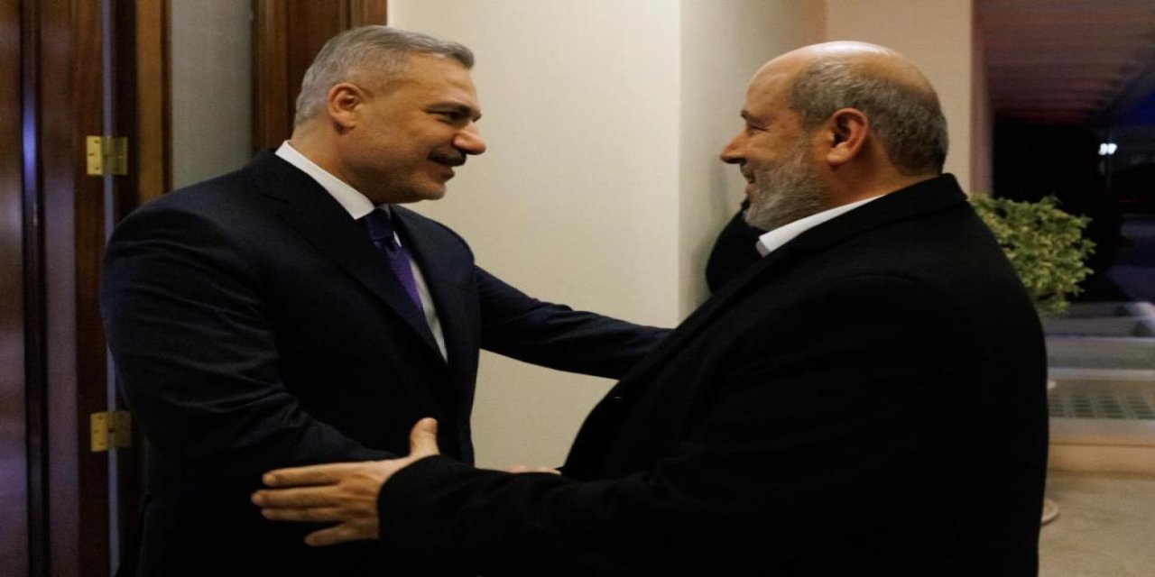 Dışişleri Bakanı Fidan, Hamas Siyasi Büro Üyesi Halil Hayye ile görüştü