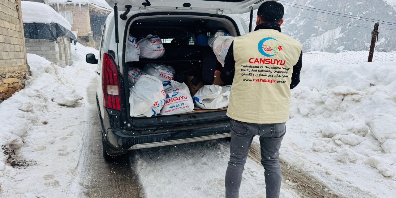 Cansuyu’ndan Şırnak’ta Kış Aylarında İhtiyaç Sahiplerine Sıcak Destek
