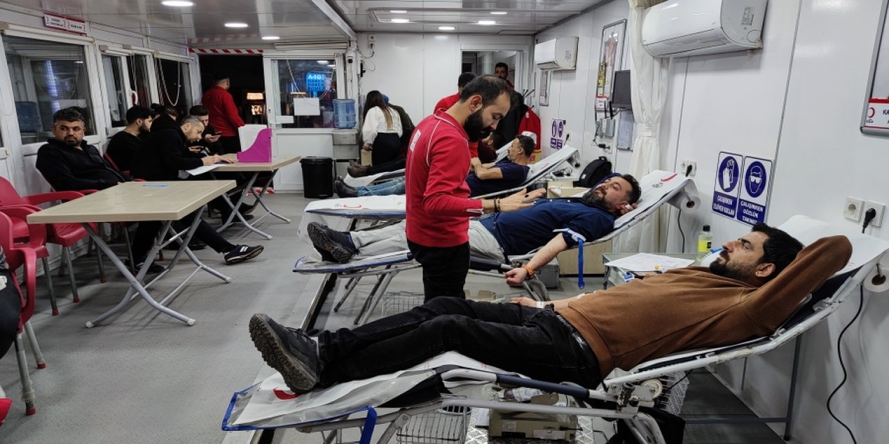 Kızılay’dan Silopi’de Kan Bağışı Kampanyası