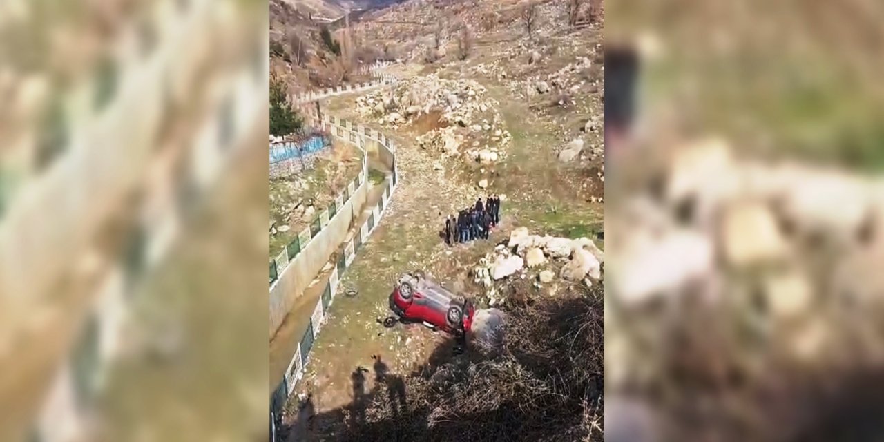 Şırnak'ta Kontrolden Çıkan Otomobil Şarampole Uçtu: 1 Yaralı