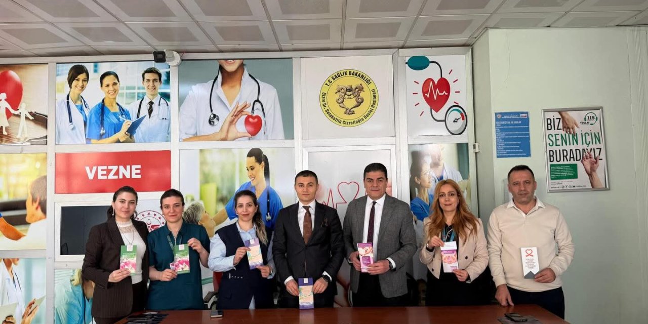 Cizre Devlet Hastanesinden Kansere Karşı Farkındalık Hamlesi