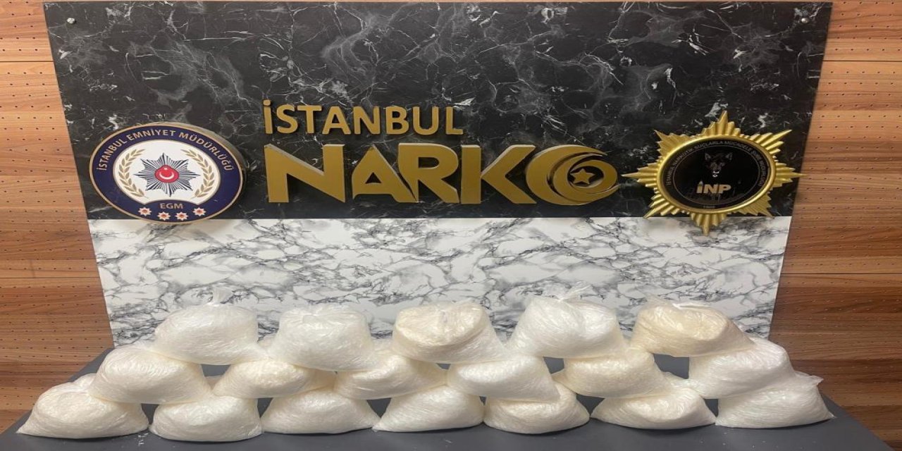 Bahçelievler’de valizden uyuşturucu çıktı: 18 kilo katı metamfetamin ele geçirildi