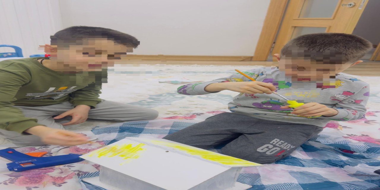 Şırnak'ta Öğrencilerden Örnek Davranış: Geri Dönüşümle Kuşlara Yuva Oldular