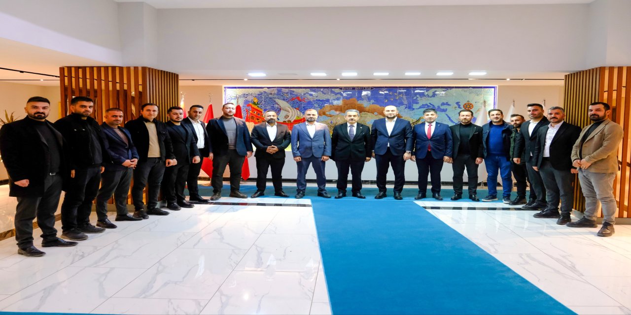 TÜGVA Heyetinden Vali Ekici’ye Ziyaret